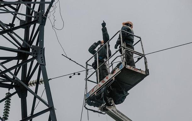Энергосистема на востоке восстановлена - Укрэнерго