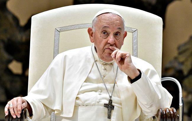 Папа Римский заявил, что война в Украине выгодна торговцам оружия