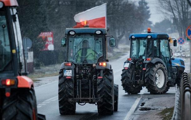 Польские фермеры заблокировали шестой пункт пропуска на границе