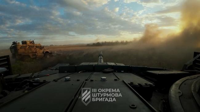 Третья штурмовая начала наступление в Харьковской области