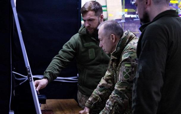 Сырский посетил 155 бригаду в районе Покровска