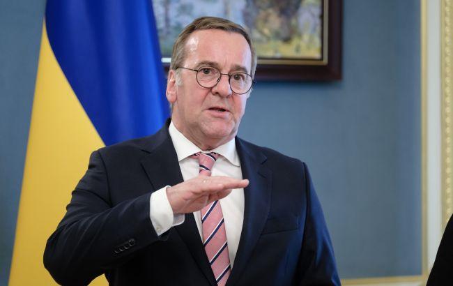 Писториус заявил о признаках переломного момента в войне РФ против Украины