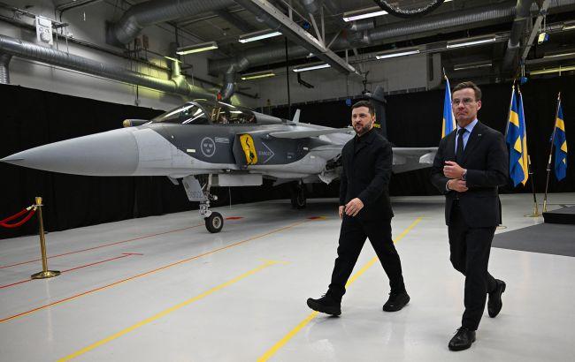 Швеция передаст Украине эскадрилью Gripen. Еще два десятка истребителей предлагают купить