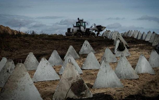 Украина укрепляет границу с Беларусью